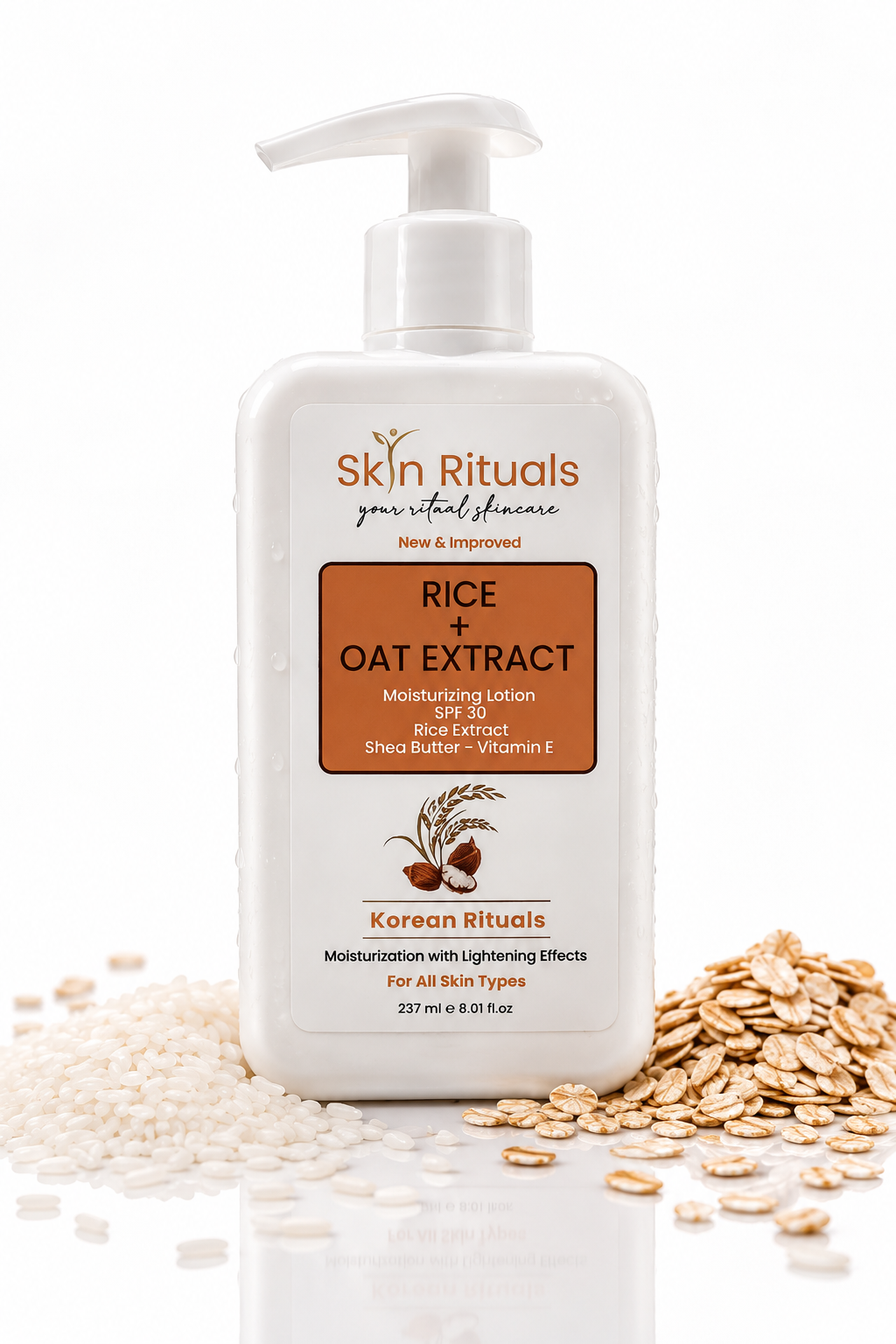RICE & OAT EXTRACT MOISTURIZER SPF 30 – Skin Rituals