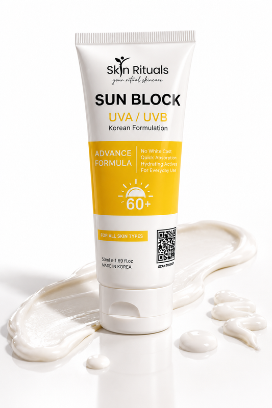 SUNSCREEN CREAM – Skin Rituals | NIACINAMIDE RICE EXTRACT UV Protection (UVA/UVB)