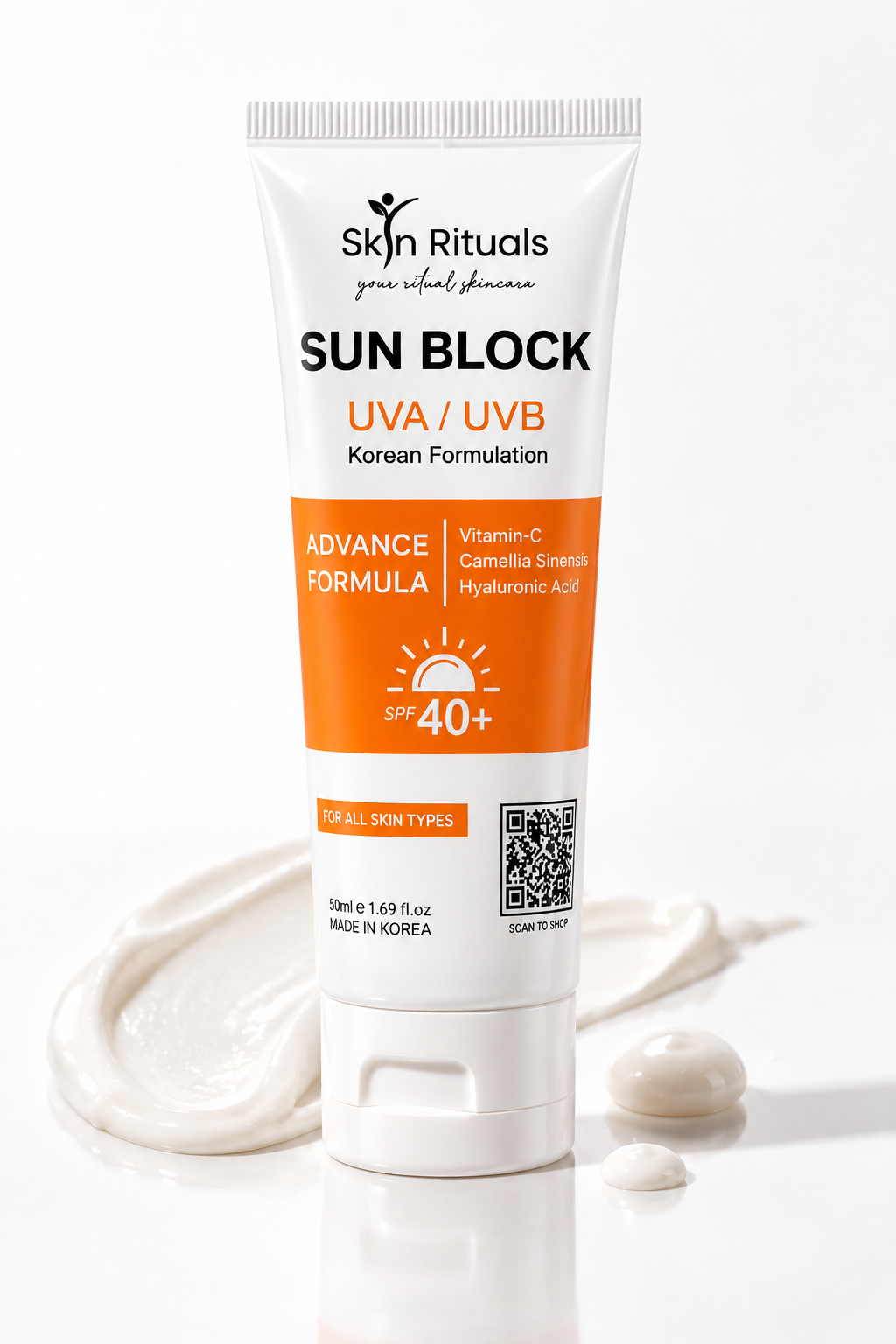 SUNSCREEN CREAM – Skin Rituals | Vitamin C Brightening UV Protection (UVA/UVB)